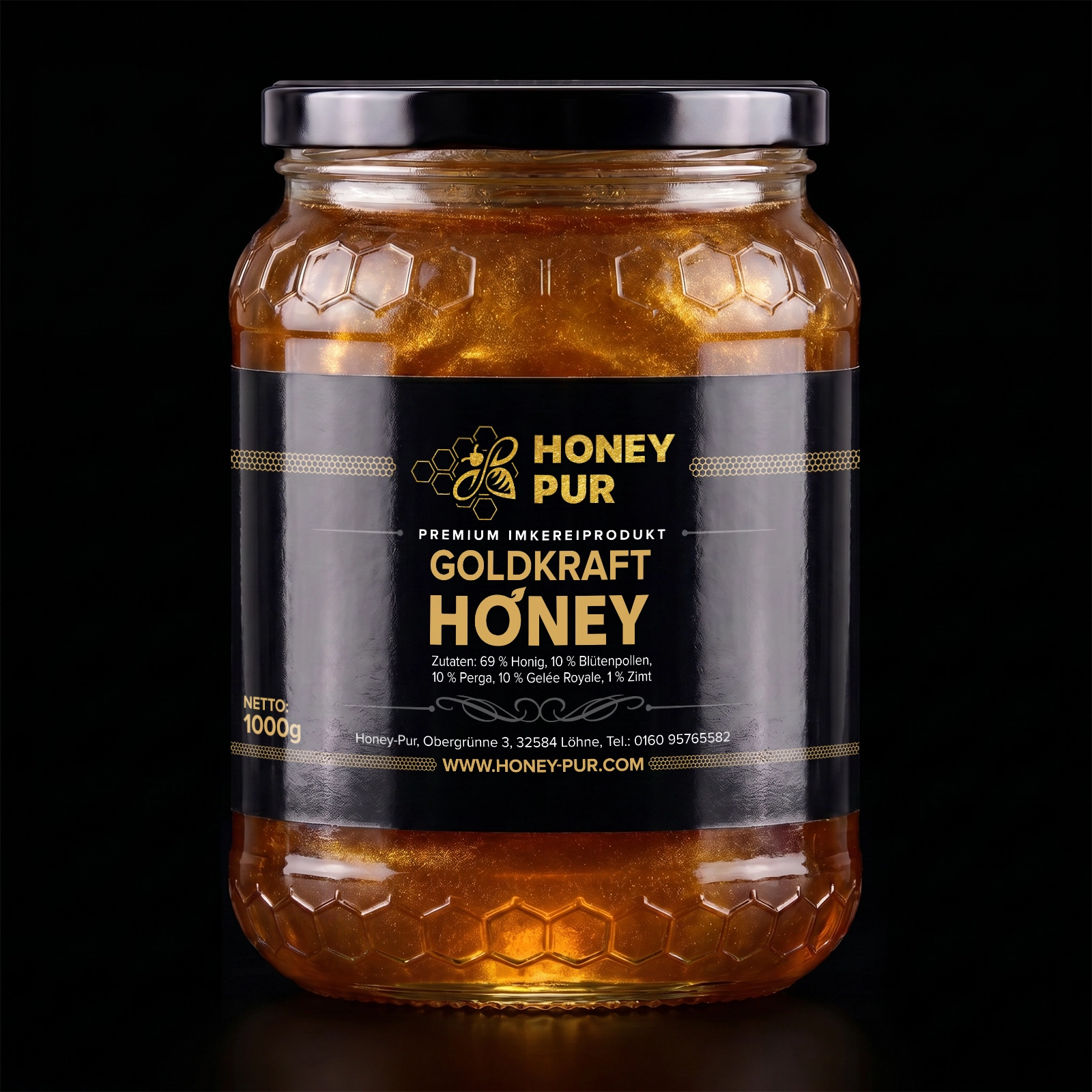 Goldkraft Honey – ausgewählte Zutaten, harmonisch abgestimmte Rezeptur und ein unverwechselbarer Charakter. Natürlich. Markant. Besonders.