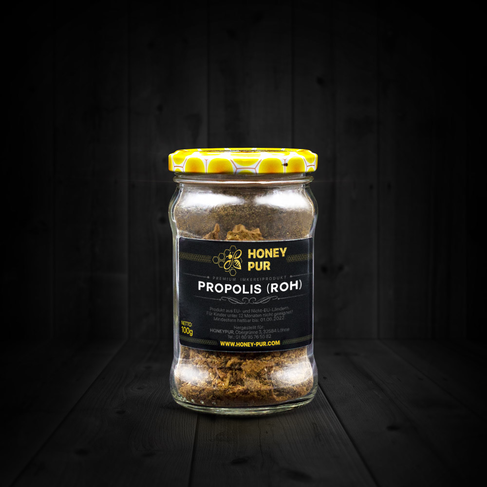 Propolis roh hochdosiert mit Imkerqualität Naturprodukt